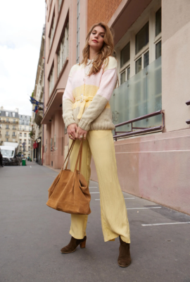 Sveter LINDA - návod na pletenie