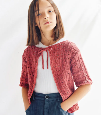 Letný kabátik z priaze Phil Coton 3.