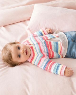 Detský svetrík Ela - návod na pletenie