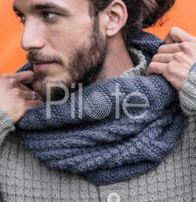 Pánsky nákrčník, časopis Phildar 677