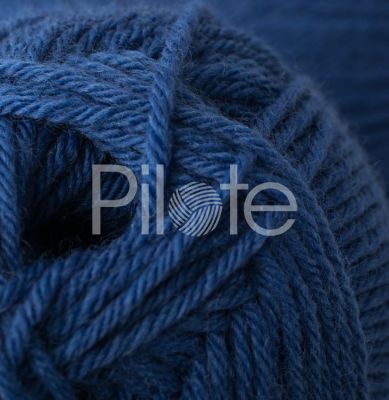 mäkká, jemná priadza na pletenie a háčkovanie Phil Partner 3.5, farba Navy - modrá