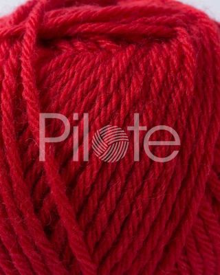 mäkká, jemná priadza na pletenie a háčkovanie Phil Partner 3.5, farba Rouge