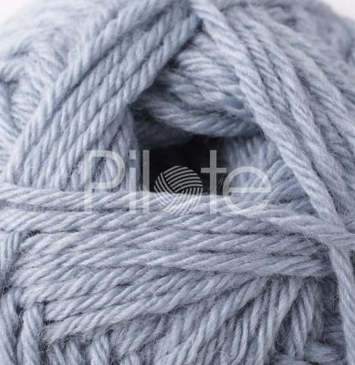 mäkká, jemná priadza na pletenie a háčkovanie Phil Partner 3.5, farba Denim - modrosivá