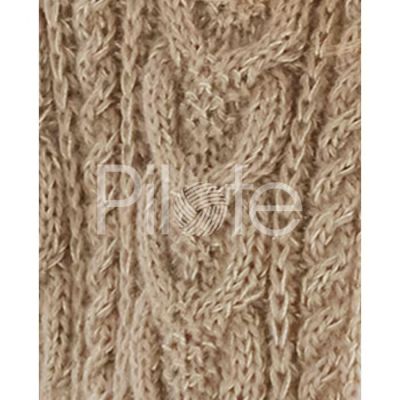 Dámsky sveter bez gombíkov-návod na pletenie