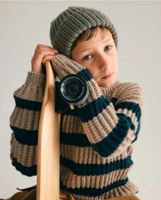 Pulóver CLAUDE - návod na pletenie