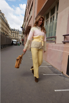 Sveter LINDA - návod na pletenie