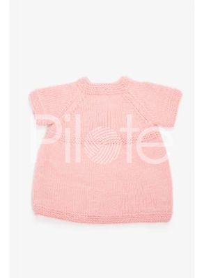 Krásne a pohodlné šatočky farby Rosee, upletené z priadze MAGIC+.