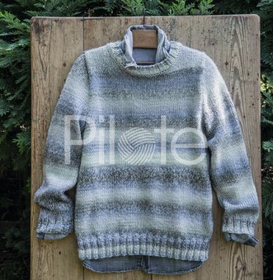 Časopis Phildar 677 pánsky pulóver