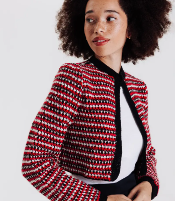 Na uháčkovanie tohto super punkového kabátika použite priadzu Pingo MYSOCKS.