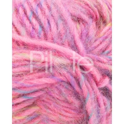 Efektná melírovaná priadza na pletenie a háčkovanie Pingo Tourbillon.