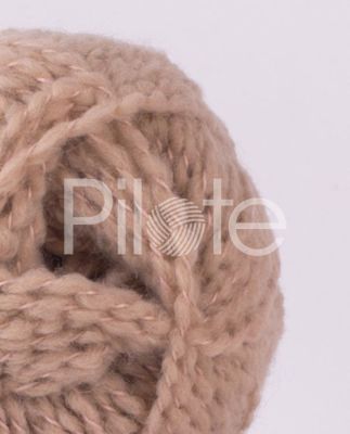 Jemná priadza na pletenie Phil Wavy Biche - Béžová