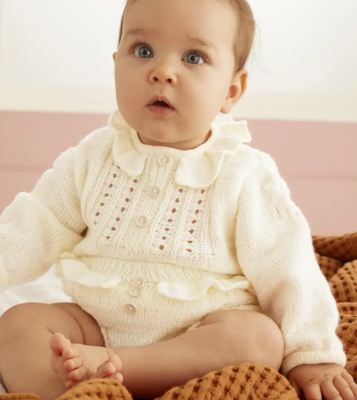 Svetrík HEIDI - návod na pletenie