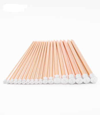 Rovné ihlice ROSE GOLD.