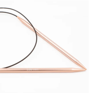 80 cm okrúhla ihlica ROSE GOLD.