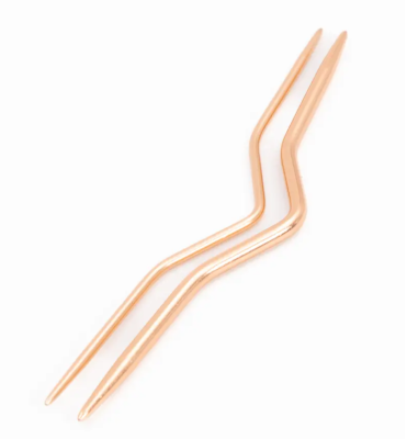Pomocné ihlice na osmičkový vzor ROSE GOLD