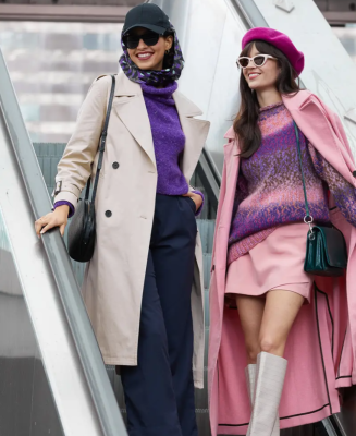 Dámsky pulóver s moderným žakárovým vzorom z priadze Phil EASY, farba Freesia.