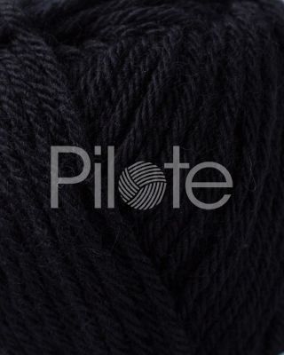 mäkká, jemná priadza na pletenie a háčkovanie Phil Partner 3.5, farba Noir