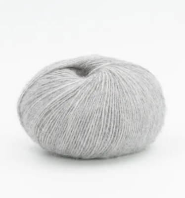 Jemná mohérová priadza Pingo Modoux-Mohair farba Gris Claire - Svetlo sivá