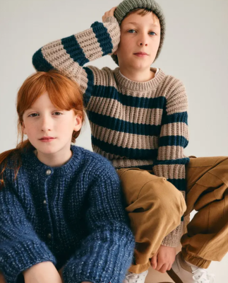 Pulóver CLAUDE - návod na pletenie