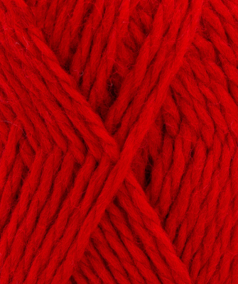 Mäkká, nadýchaná priadza Phil LOOPING, farba Rouge Passion - červená.