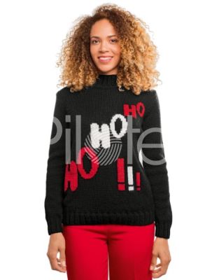 Vianočný pulóver HO HO HO