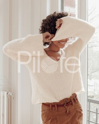 Pulóver Monika Hnedý