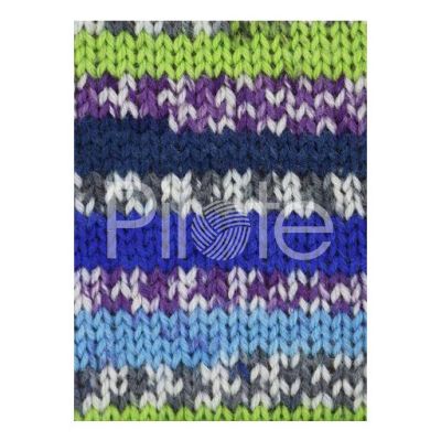 Ponožková vlna-samovzorovacia Goomy 50 farba Multi Bleu od Bergere de France - úplet