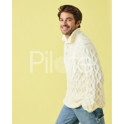 Pánsky trucker pulóver.