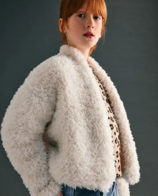 Bunda CATHY - návod na pletenie