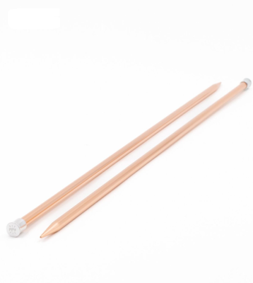 Ihlice rovné 40 cm Rose Gold 3 mm