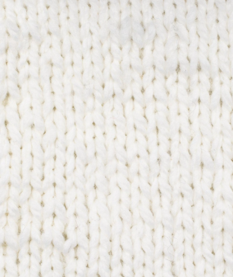 Mäkká, nadýchaná priadza Phil LOOPING, farba Blanc - biela.