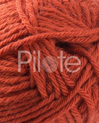 mäkká, jemná priadza na pletenie a háčkovanie Phil Partner 3.5, farba Potiron - oranžovohnedá