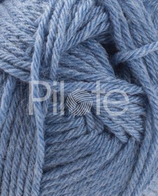 mäkká, jemná priadza na pletenie a háčkovanie Phil Partner 3.5, farba Jeans Chiné - modrá