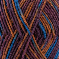 Phil BABY + SOCK MERINOS IMPR Confettis Bordeaux Viacfarebné