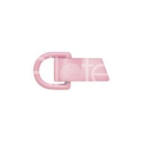 Plastové zapínanie 4 ks Ružové