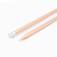 Ihlice rovné 40 cm Rose Gold 2 mm