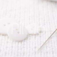 Gombík 25 mm Phildar Blanc