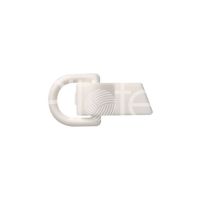 Plastové zapínanie 4 ks Biele